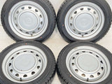 ダンロップ ウィンターマックス WM02 155/65R14 / キャロウィン 4.5J+ 100/114.3-4穴 4本
