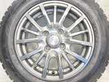 グッドイヤー アイスナビ 6 165/70R14 / LEBEN 5.5J+50 100-4穴 4本