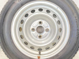 ヨコハマ アイスガード iG91 155/80R14 88/86LT /トヨタ純正 5.0J+ 100-4穴 4本