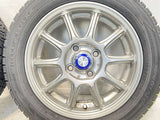 ダンロップ ウィンターマックス WM02 155/65R14 / JENEIGE 4.5J+45 100-4穴 4本