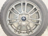ダンロップ ウィンターマックス WM02 155/65R14 / VELVA 4.5J+45 100-4穴 4本