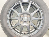 グッドイヤー アイスナビ 7 155/65R14 / HUMANLINE 4.5J+45 100-4穴 4本