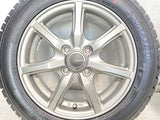 グッドイヤー アイスナビ 7 155/65R14 / MILLOUS 4.5J+45 100-4穴 4本