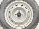 ダンロップ ウィンターマックス SV01 155/80R14 88/86LT / キャロウィン 5.0J+ 100-4穴 4本