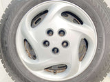 グッドイヤー アイスナビ8 185/70R14 /トヨタ純正 6.0J+ 100-5穴 4本