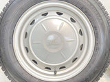 ダンロップ ウィンターマックス SV01 155/80R14 88/86 LT / キャロウィン VK 5.0J+ 100/114.3-4穴 4本