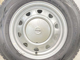 ダンロップ ウィンターマックス SV01 165/80R14 97/95 LT / SCHWARZ MV V6A 5.0J+ 100/114.3-4穴 4本