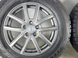 ブリヂストン ブリザック REVOGZ 195/65R15 / ユーロマジック 6.0J+43 100-5穴 4本