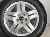 ダンロップ ウィンターマックス WM02 195/65R15 /フォルクスワーゲン純正 6.0J+38 100-5穴 4本