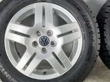 ダンロップ ウィンターマックス WM02 195/65R15 /フォルクスワーゲン純正 6.0J+38 100-5穴 4本