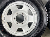 ダンロップ ウィンターマックス SV01 195/80R15 107/105 L LT / 6.0J+30 139.7-6穴 4本