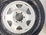 ダンロップ ウィンターマックス SV01 195/80R15 107/105 L LT / 6.0J+30 139.7-6穴 4本
