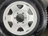 ダンロップ ウィンターマックス SV01 195/80R15 107/105 L LT / 6.0J+30 139.7-6穴 4本