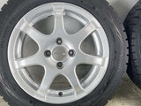 ダンロップ ウィンターマックス WM01 185/60R15 / PRASINO 6.0J+40 100-4穴 4本