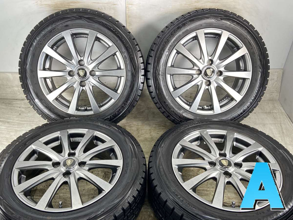 ダンロップ ウィンターマックス WM01 175/65R15 /　 MANAPAY SPORT 5.5J+45 100-4穴 4本