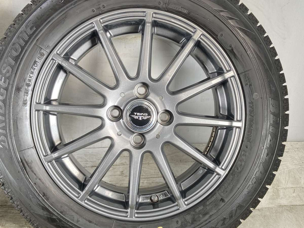 ブリヂストン ブリザック VRX 175/65R15 / TEAD 5.5J+42 100-4穴 4本