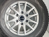 ダンロップ ウィンターマックス SV01 195/80R15 107/105L LT / BISON 6.0J+33 139.7-6穴 4本