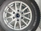 ダンロップ ウィンターマックス SV01 195/80R15 107/105L LT / BISON 6.0J+33 139.7-6穴 4本