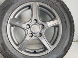 ダンロップ ウィンターマックス WM02 195/65R15 / トップラン 6.0J+53 114.3-5穴 4本