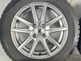 ダンロップ ウィンターマックス WM01 185/60R15 / S 5.5J+43 100-4穴 4本