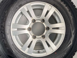 ダンロップ ウィンターマックス SV01 195/80R15 107/105 / 6.0J+43 139.7-6穴 4本