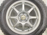 ダンロップ ウィンターマックス WM01 195/65R15 / BREEZE 6.0J+45 100-5穴 4本