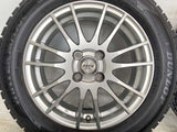 ダンロップ ウィンターマックス WM02 185/60R15 / ZACK 5.5J+43 100-4穴 4本
