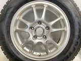 グッドイヤー アイスナビ 6 195/65R15 / エコフォルム 6.0J+45 114.3-5穴 4本