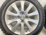 ダンロップ ウィンターマックス WM01 175/65R15 /マツダ純正 6.0J+45 100-4穴 4本