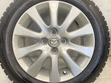 ダンロップ ウィンターマックス WM01 175/65R15 /マツダ純正 6.0J+45 100-4穴 4本