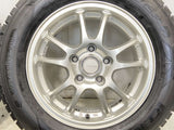 グッドイヤー アイスナビ 6 195/65R15 / エコフォルム 6.0J+45 114.3-5穴 4本