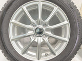 ブリヂストン ブリザック VRX 185/60R15 / ECO FORME 5.5J+50 100-4穴 4本