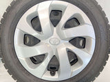 グッドイヤー アイスナビ 6 185/60R15 /トヨタ純正 5.5J+ 100-5穴 4本