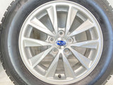 ブリヂストン アイスパートナー2 195/65R15 /スバル純正 6.0J+48 100-5穴 4本