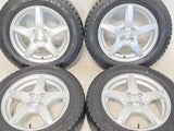 ダンロップ ウィンターマックス WM02 185/65R15 / VIOLENTO 5.5J+42 100-4穴 4本