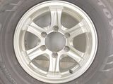 トーヨータイヤ オブザーブ GSi-5 225/80R15 / キーラーフォース 6.0J+33 139.7-6穴 4本