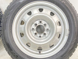 ダンロップ ウィンターマックス WM02 185/60R15 / TOPY V13 5.5J+ 100/114.3-4穴 4本