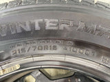 ダンロップ ウィンターマックス SJ8 215/70R16 1本