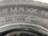 ダンロップ ウィンターマックス SJ8 215/70R16 2本