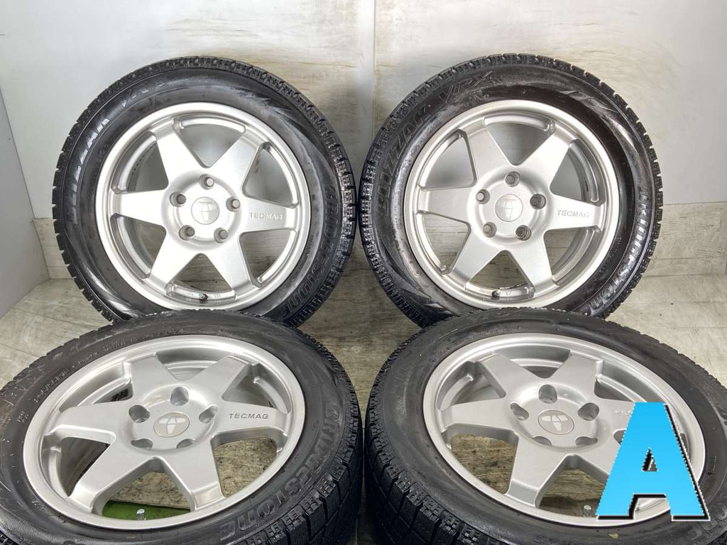 ブリヂストン ブリザック VRX 205/55R16 / TECMAG 6.5J+45 120-5穴 4本 – タイヤ・ホイールカンパニー