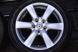 MOMO NORTH POL w-2 225/50R17 /トヨタ純正 17x7.0 45 114.3-5穴