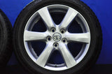 MOMO NORTH POL w-2 225/50R17 /トヨタ純正 17x7.0 45 114.3-5穴