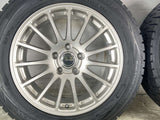 ダンロップ ウィンターマックス WM01 215/60R17 / ECO FORME 7.0J+45 114.3-5穴 4本