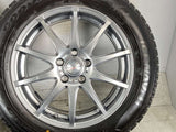 グッドイヤー アイスナビ 6 215/60R17 / スピード 7.0J+55 114.3-5穴 4本