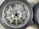 ダンロップ ウィンターマックス WM01 215/45R17 / G-SPEED 7.0J+48 100-5穴 4本