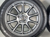 コンチネンタル コンチバイキングコンタクト6 225/55R17 / SCHNEDER 7.0J+38 114.3-5穴 4本