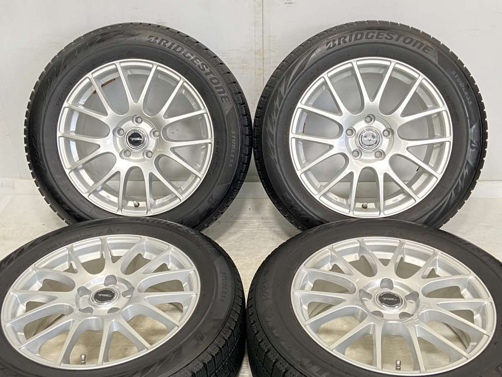 バリ溝！美品！ブリヂストンプレイズ215/60R17PROGET17×7J+48 いやらしく