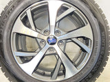 ダンロップ ウインターマックス SJ8 225/60R17 /スバル純正 7.0J+48 114.3-5穴 4本