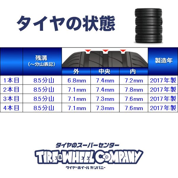 ブリヂストン ブリザック VRX 215/55R17 /　 MAK 7.5J+37 120-5穴 4本