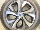 ダンロップ ウインターマックス SJ8プラス 225/60R18 /スバル純正 7.0J+55 114.3-5穴 4本
